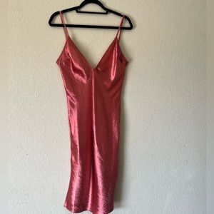 Satin Slim Dress from Express